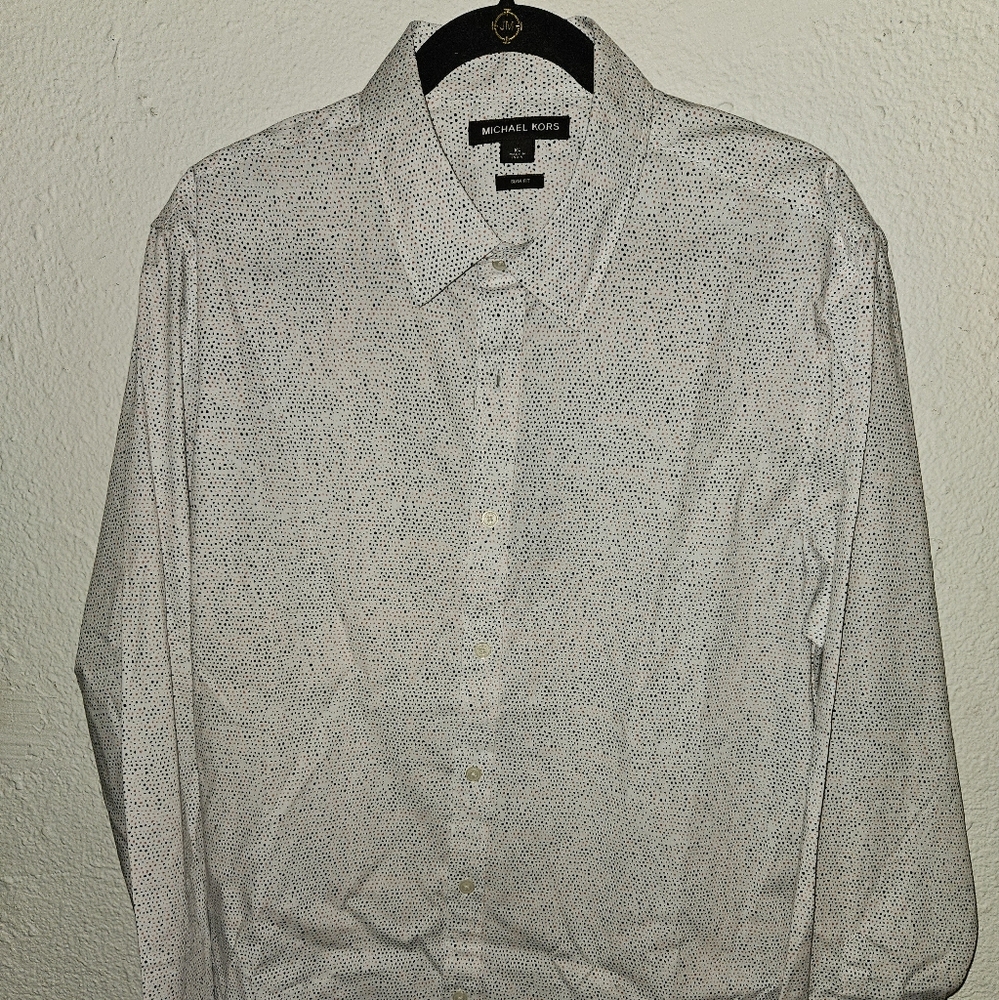 Michael Kors Button-Up Dress Shirt
